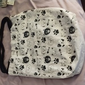 Kitty cat tote
